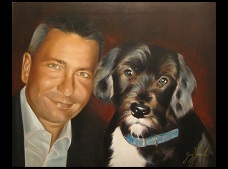 Ritratto di animale ad olio Ritratti di animali ad olio