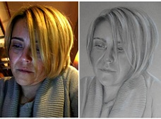 Ritratto a matita su commissione Ritratto a matita su commissione